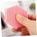 Angoily Silicone Face Brush Facial Brush Silicone Face Exfoliator Facial Cleansing Brush Silicone Skin Care Tools Silicone Face Scrubber Shower Scrubber for Body Silica Gel Scalp Cleanser - Buy Online on GoSupps.com