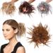 Hair Bun Messy Bun Hair Slice Ponytail Hair Extensions with Elastic Rubber Band Synthetic Fluffy Bun Women Wig Hair Bun Hair Extension Hair Piece (Color : 0013) - Buy Online on GoSupps.com