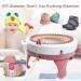 48-Pin Oversized Hand-Knitted Rotary Double Knitting Machine Set for Adult and Children - Buy Online on GoSupps.com