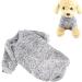 Cozy Gray Dog Sweater for Winter | Pet Clothing for Small & Medium Dogs | Warm Cat Sweater | XL Dog Clothes - Buy Online on GoSupps.com