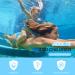 18 Pairs Noise Cancelling Ear Plugs for Sleeping, Swimming, Travel - Soft Reusable Silicone Ear Plugs with Case for Concerts, Snoring - Blue, Pink, White - Buy Online on GoSupps.com
