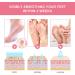 Premium Foot Mask - 2 Pairs Exfoliating Peeling Socks for Dry Skin Removal & Moisturizing Treatment - Buy Online on GoSupps.com