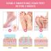 Premium Foot Peel Mask - 2 Pairs for Calluses & Dead Skin | Effective Coconut Sock Foot Mask for Men & Women - Buy Online on GoSupps.com