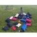 Dingo Gear Cotton Nylon Bite Sausage - Dog Training IGP IPO Obedience Sport - Blue 20x7 cm with Handle - Buy Online on GoSupps.com
