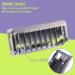 Philip OneBlade Guide Comb Set (1235 MM) - 8 Piece Body Hair Guards for QP Series Shavers - Buy Online on GoSupps.com