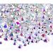 Zealer 1800pcs Top Grade AB Crystal Nail Art Rhinestones for Nails, Crafts, Makeup - 300pcs Each SS3, 6, 10, 12, 16, 20 - Crystal AB - Buy Online on GoSupps.com
