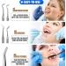 10 Pack Dental Tools Set - Professional Stainless Steel Plaque Remover & Oral Care Kit - Buy Online on GoSupps.com
