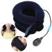 Buy Inflatable Collar Neck Support | Comfortable Neck Pain Relief | Blue One Size - International Shipping Available - Buy Online on GoSupps.com