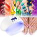 SH-RuiDu LED Nail Dryer | 50W UV Nail Lamp with 3 Timer Settings for Gel Nail Polish - Fast & Efficient Curing - Buy Online on GoSupps.com