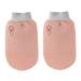Healeved 2pcs Double Sided Bath Gloves Bath Cloths for Adults Bath Scrub Scrubs for Men Bath Scrub Mitten Body Exfoliator Mitt Skincare Exfoliating Mitts Body Scrubber Body Scrubbing Glove 20X15X1CM