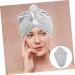 Warmhm Coral Fleece Shower Cap Reusable Shower Caps for Women Hair Drying Towel Washing Headwear Head Bath Cap Shower Cap Large Dry Hair Turban Cap Hair Towel Absorb Water Miss - Buy Online on GoSupps.com