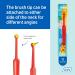 TEPE Interspace Soft Angled Toothbrush with Pointed Tuft - 1 Handle, 12 Detachable Brush Tips - Buy Online on GoSupps.com