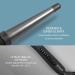 Revamp ProGloss Big Wand - Heated Curling Iron with Ion Technology for Loose Curls & Waves | 32-19mm Conical Ceramic Cylinder Stand Heat-Resistant Glove Automatic Switch-Off - International Shipping Available - Buy Online on GoSupps.com