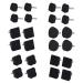 High Heel Tip TPU Polyurethane Iron High Heel Accessories Reduces Clicking Sound for Parties for Offices for Families