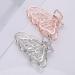 WLLHYF 2 Pcs Butterfly Hair Clips - Non-Slip Metal Claw Clips in Silver & Rose Gold for Women and Girls - Cute Fashion Hair Accessories - Buy Online on GoSupps.com