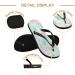 Shop Mnsruu Flamingo Cactus Polka Dot Flip Flops - Flip Sandals for Men & Women | XS Multicolored Home Slippers for Travel Hotel & Spa - Buy Online on GoSupps.com