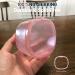 Mckkor Denture Bath Box Cup (2 Pack) - No-Leak Retainer Cleaning Case - Clear Braces & Retainer Case-Grey/Pink - Buy Online on GoSupps.com