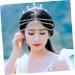 Head Chain Jewelry for Women Rhinestone Head Chain Hair Jewelry Head Chain Rhinestone Hair Jewelry for Women Rhinestone Headpiece Head Chain for Women Head Jewelry for Women 28.4x1.6cm Silver - Buy Online on GoSupps.com