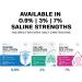 Base Saline Solution for Nebulizer 0.9% + 3% + 7% 25pk - 2pk - Buy Online on GoSupps.com