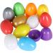 TRIXES Pack of 12 colorful Easter eggs (empty) to fill yourself as he surprise