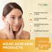 Kojic Acid Skincare Set - Brightening Soap Exfoliating Scrub Face Cream & Serum for Hyperpigmentation & Dark Spot Correction with Turmeric & Papaya - International Shipping Available - Buy Online on GoSupps.com