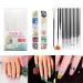 Flexible Nail Practice Hand with 100PCS Nail Tips & Tools - Ideal for Acrylic Nails & Manicure Training - Buy Online on GoSupps.com