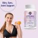 Liposomal Hyaluronic Acid 1000mg Capsules with Tremella Polysaccharides - Skin Hydration & Anti-Aging Supplement - 1Pack - Buy Online on GoSupps.com