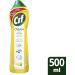 Cif Lemon Cream Cleaner 500ml - Natural 100% Cleaning Particles - Multipurpose Surface Cleaner - Buy Online on GoSupps.com