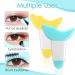 2 Pieces Eyeliner Stencils Mascara Eyelash Shield Applicator Guard Tool Silicone Eyeliner Aid Wing Tips Reusable Eyeshadow Applicators Plate Shadow Guide Template for Women's Eye Makeup (2 Colors) - Buy Online on GoSupps.com