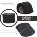 4 Rolls Haircut Neckband Neck Band for Salon Neck Strips for Hair Salon Black Neck Strips Disposable Stretchy Neck Strip Disposable Neck Strip Barber Adhesive Tape Paper Elasticity - Buy Online on GoSupps.com