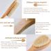 Dry Brushing Body Brush for Smooth Skin & Cellulite Reduction - Long Handle Shower Back Brush with Natural Bristles for Skin Massage & Circulation Boost - Buy Online on GoSupps.com