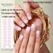 Semi Cured Gel Nails Strips 20 Stickers Nail Wraps Soft Long Lasting Self-Adhesive Gel Nail Stickers Waterproof Salon-Quality Gel Nail Strips for Nails French Tip Manicure UV/LED Lamp Required - Buy Online on GoSupps.com