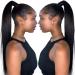 Ponytail Extension Silk Straight Ponytail Extension Remy Human Hair Clip In Drawstring Ponytail Extensions 8-26" Long Straight Human Hair Ponytail Hairpieces for Women Ponytail Hairpiece for Women ( 12inches Natural Color - Buy Online on GoSupps.com