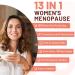 Menopause Supplements for Women | 120 Billion CFU Probiotic & 13-in-1 Herbal Complex | Relief from Hot Flashes Night Sweats Mood Swings | Vegan | 60 Capsules - Buy Online on GoSupps.com