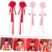 FRCOLOR 2 Pairs Antique Hairpin Pom Hair Clips Tassel Hairpin Red Pompoms Vintage Tassel Hair Clip Hanfu Hair Clips Hanfu Headwear Qipao Hair Clips Chinese Style Issue Card Child Fabric - Buy Online on GoSupps.com