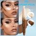 Highlighter Stick Double Sided Contour Stick 5G Luminizer Cream Concealer Waterproof Durable for All Day of Daily Life Universal - Buy Online on GoSupps.com