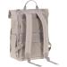 Casual Sustainable Baby Changing Bag | Diaper Bag Backpack with Diaper Pad Stroller Attachment & Bottle Holder - GRE Rolltop Up in Taupe - Buy Online on GoSupps.com