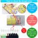Disney Cross-Stitch Kit 6 Pack for Beginners - LWZAYS Counted and Stamped Embroidery Set for Home Decor (11CT Cartoon) - Buy Online on GoSupps.com