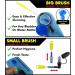 Hydration Bladder Cleaning Kit 6in1 - For 2L 3L Water Bladders - Backpack Bladder Cleaner with Brushes, Drying Hanger, Carry Bag & 2 Tablets - YELLOW - Buy Online on GoSupps.com