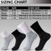 Wide Non-Binding Bamboo Diabetic Circulatory Socks 3 Pack - Large/X-Large - Black Grey - 3 Pairs Ankle - Buy Online on GoSupps.com