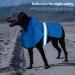 Buy Weesiber Waterproof Dog Rain Coat | Adjustable Pet Jacket & Hooded Poncho for Small to Large Dogs - M Blue - Buy Online on GoSupps.com