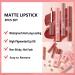 3Pcs Nude Matte Lipstick Set - Long-Lasting, Waterproof, Non-Stick Cup, Smooth Lip Stain Set - Lip Makeup Liquid Lipstick for Women | Set A - Buy Online on GoSupps.com