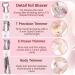 5-in-1 Bikini Trimmer for Men & Women - Wet/Dry Electric Body Hair Groomer No Nick Razor with USB Charging Dock - Gentle Hair Removal (Pink - Buy Online on GoSupps.com