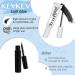 KevKev Eyelash Glue 10ml Black | Waterproof Lash Bond 48-72 Hours | Lash Extension Cluster Glue Set with Brush & Remover | DIY Lash Adhesive - Buy Online on GoSupps.com