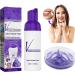 Tooth whitening bleaching purple V34 purple toothpaste purple toothpaste for white teeth purple toothpaste for white teeth and gum repair purple whitening tooth paste white teeth toothpaste 45ml