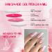 AddFavor Medium Square Press on Nails - 120pcs Pink White Gradient Fake Acrylic Nails for Women & Girls | Stylish & Easy Application - Buy Online on GoSupps.com