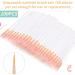 eBoot 100 Pack Disposable Eyeliner Brush Applicator - Clear Makeup Eye Wands - Buy Online on GoSupps.com