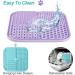 2 Pack Feeding Mat for Dogs & Cats | Slow Feeder & Non-Slip Design | Anxiety Relief & Training | Perfect for Yogurt & Peanut Butter | Blue & Purple - Buy Online on GoSupps.com