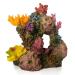 TAOMYPETS Coral Decor for Aquariums Resin Aquarium Decor Coral Reef Ornaments (A)