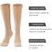 WSYKC Open-Toe Compression Socks - Opaque Knee High Support Stockings for Edema Swelling & Pregnancy (L/XL) - Buy Online on GoSupps.com